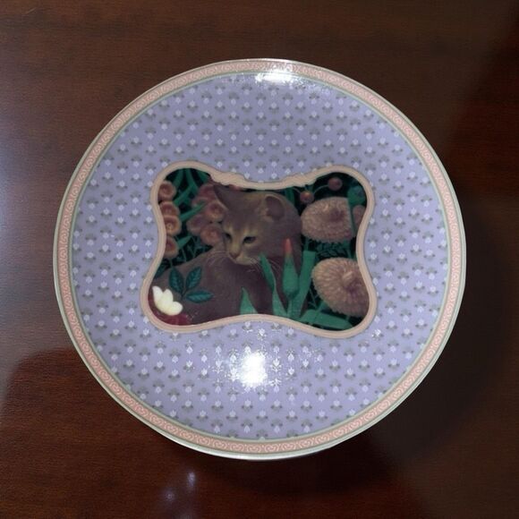 3 Kitten Lynn Hollyn’s Town & Country Collector Plate Toscany Japan - Picture 3 of 4